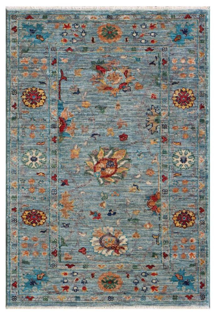 Pakistanischer Teppich Ziegler Farahan 115x77 115x77, Perserteppich Handgeknüpft