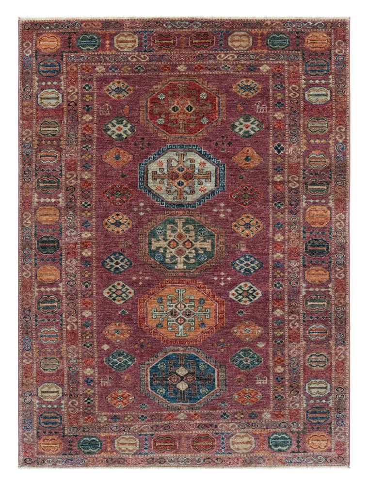 Pakistański dywan Kazak 207x147 207x147, Dywan perski Ręcznie tkany