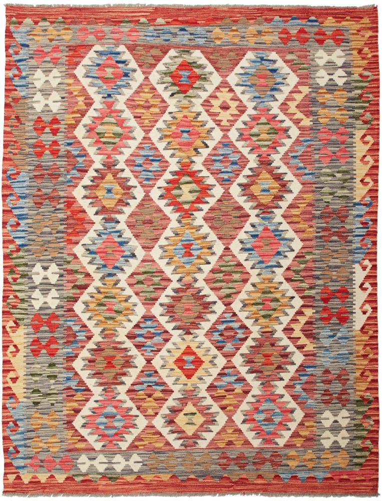 Tapete afegão Kilim Afegão 198x152 198x152, Tapete persa Tecido à mão