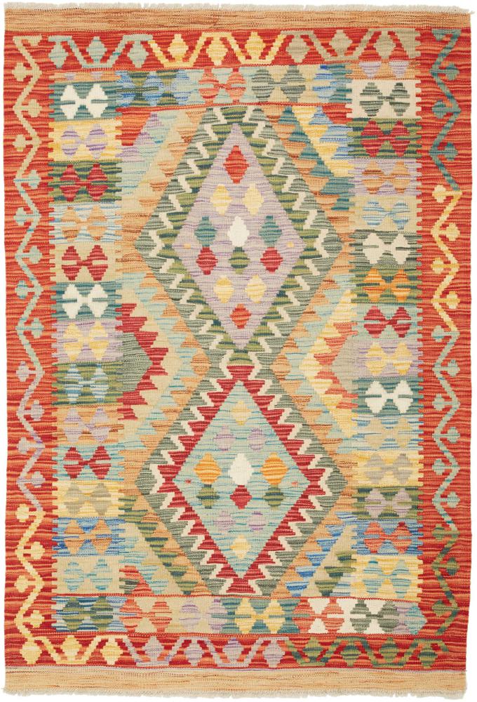 Afghanischer Teppich Kelim  Afghan 151x103 151x103, Perserteppich Handgewebt
