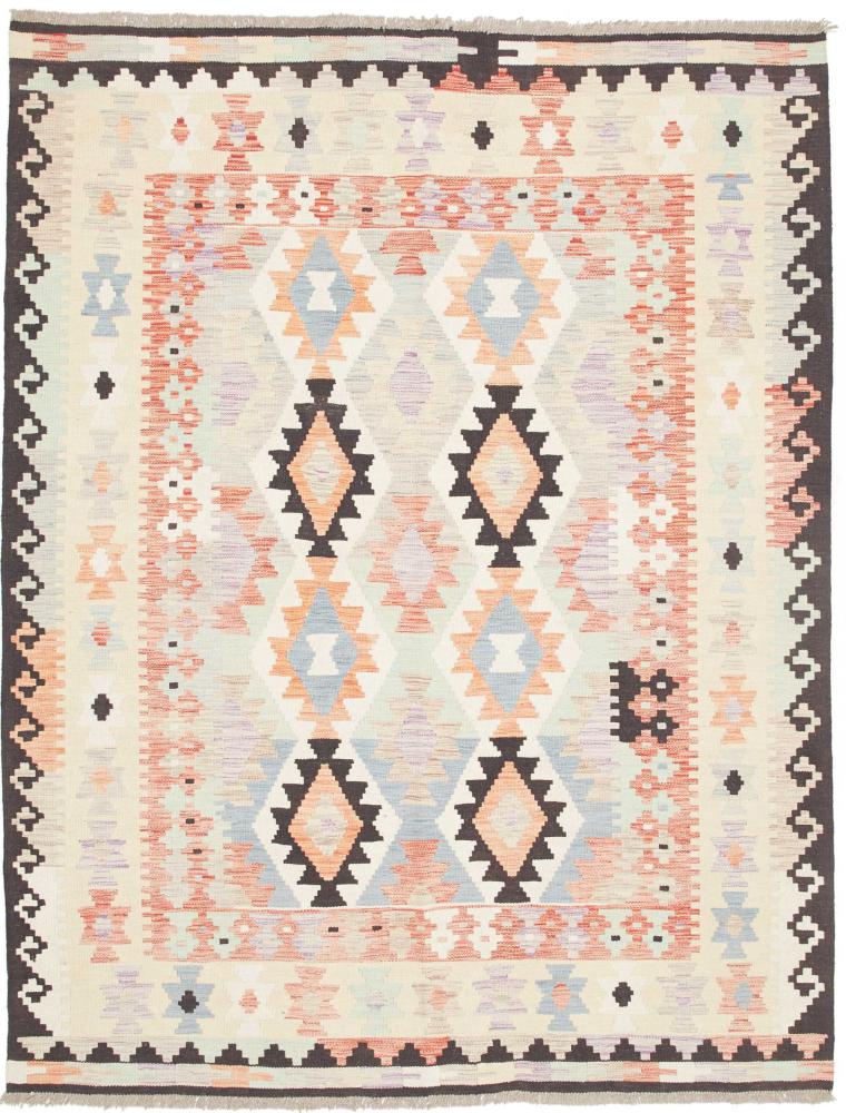 Alfombra afgana Kilim Afghan 201x152 201x152, Alfombra persa Tejido a mano