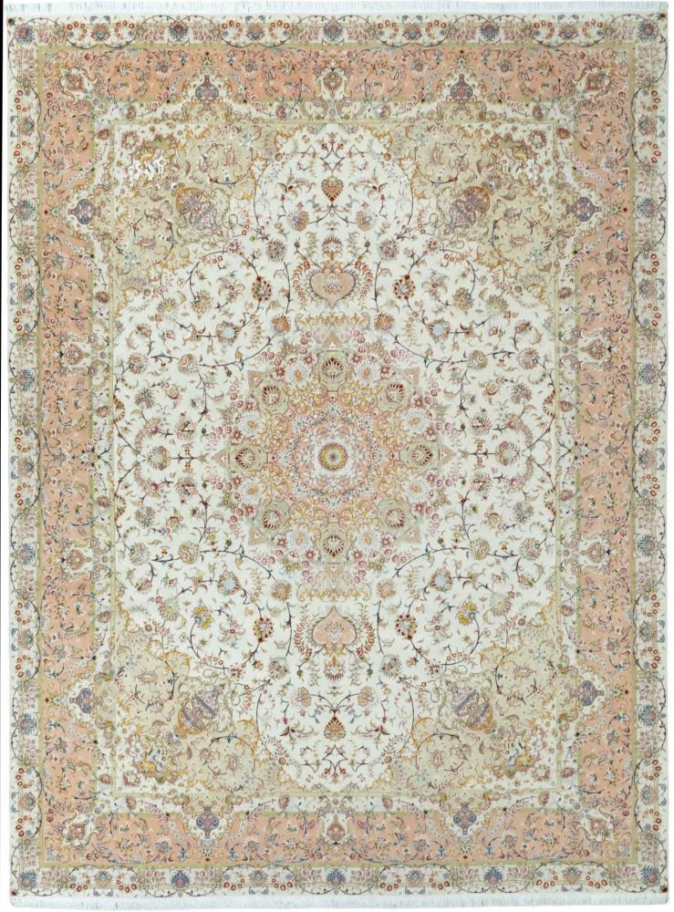 Tapete persa Tabriz 50Raj 411x305 411x305, Tapete persa Atado à mão