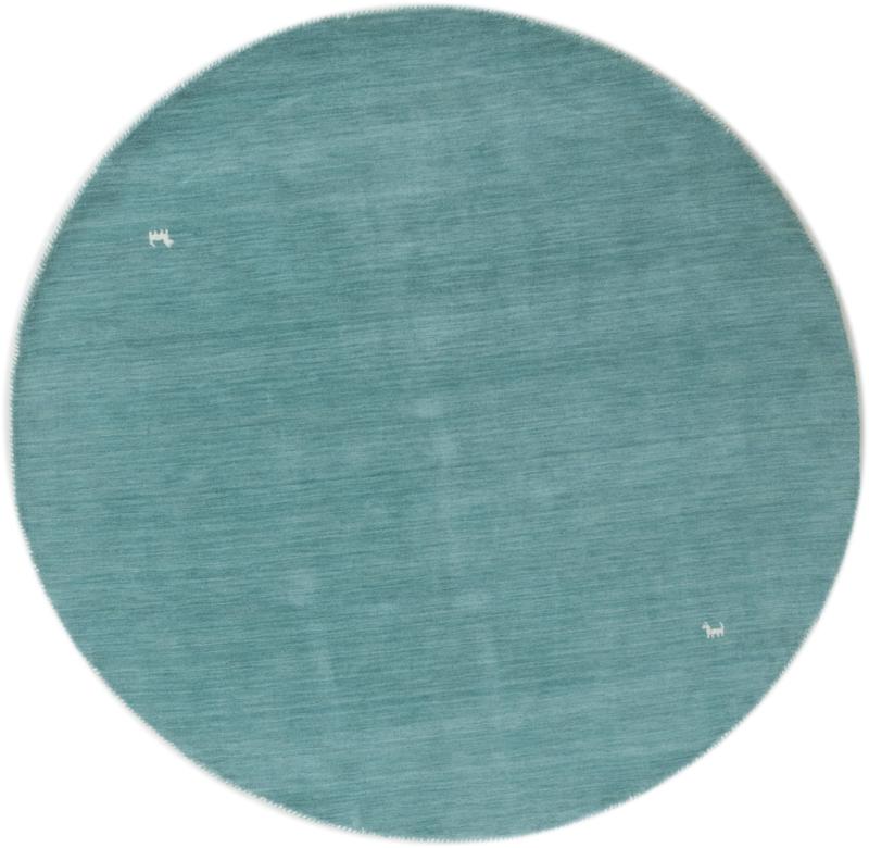 Tapis indien Loom Gabbeh Mint 241x241 241x241, Tapis persan Loom-noué