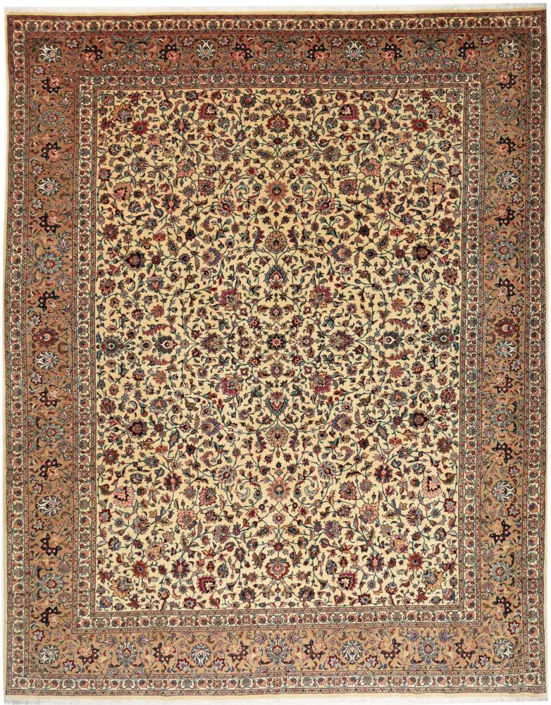 Tapete persa Tabriz 50Raj 13'3"x10'3" 13'3"x10'3", Tapete persa Atado à mão