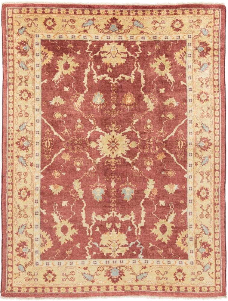 Indiaas tapijt Usak 217x162 217x162, Perzisch tapijt Handgeknoopte