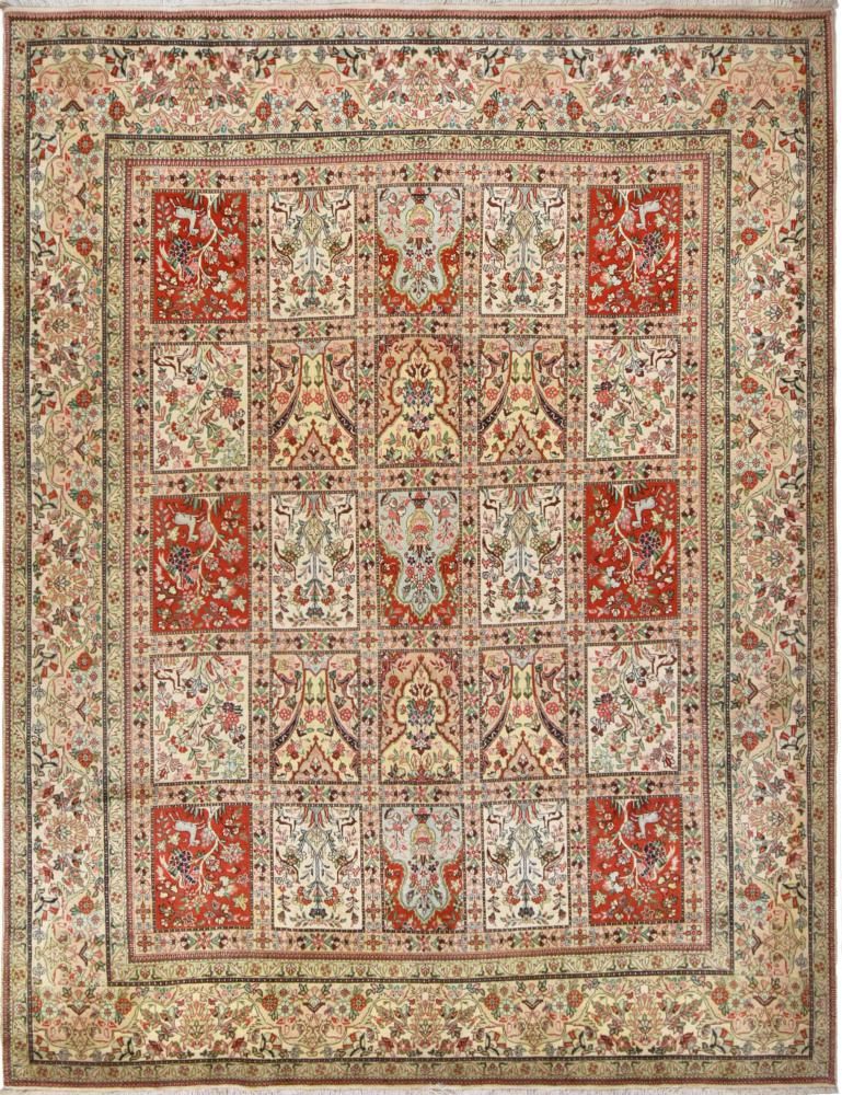 Perserteppich Täbriz Tabatabai 412x320 412x320, Perserteppich Handgeknüpft