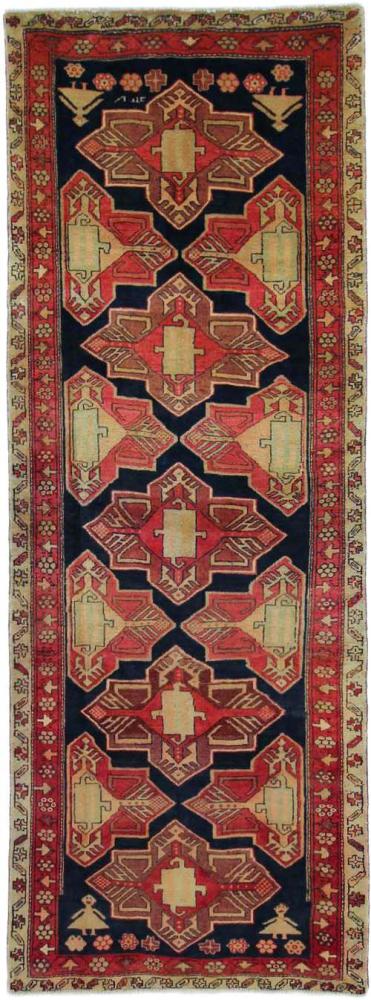 Tappeto persiano Meshkin 318x118 318x118, Tappeto persiano Annodato a mano