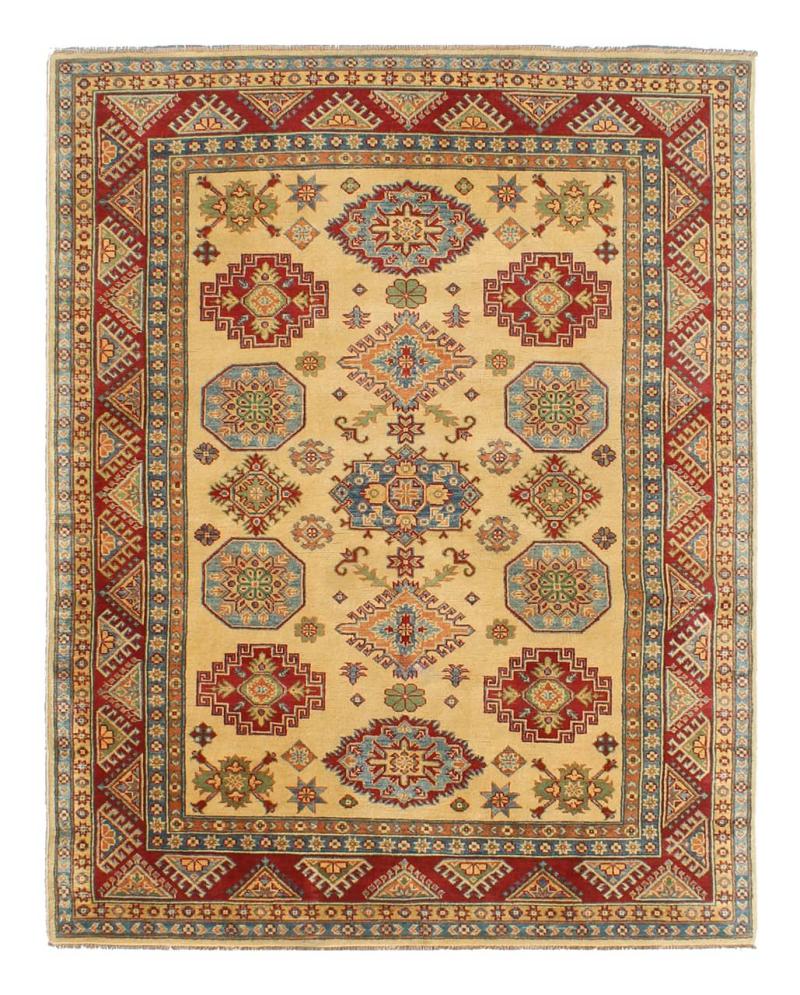 Afghan rug Kazak Ghazni 235x168 235x168, Persian Rug Knotted by hand