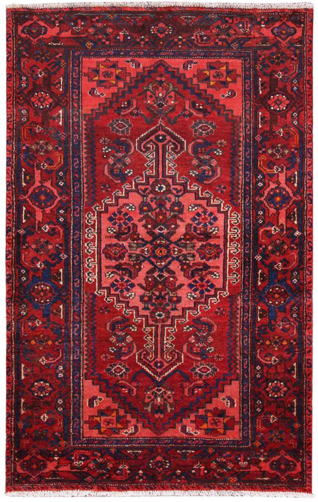 Persian Rug Hamadan 201x128 201x128, Persian Rug Knotted by hand