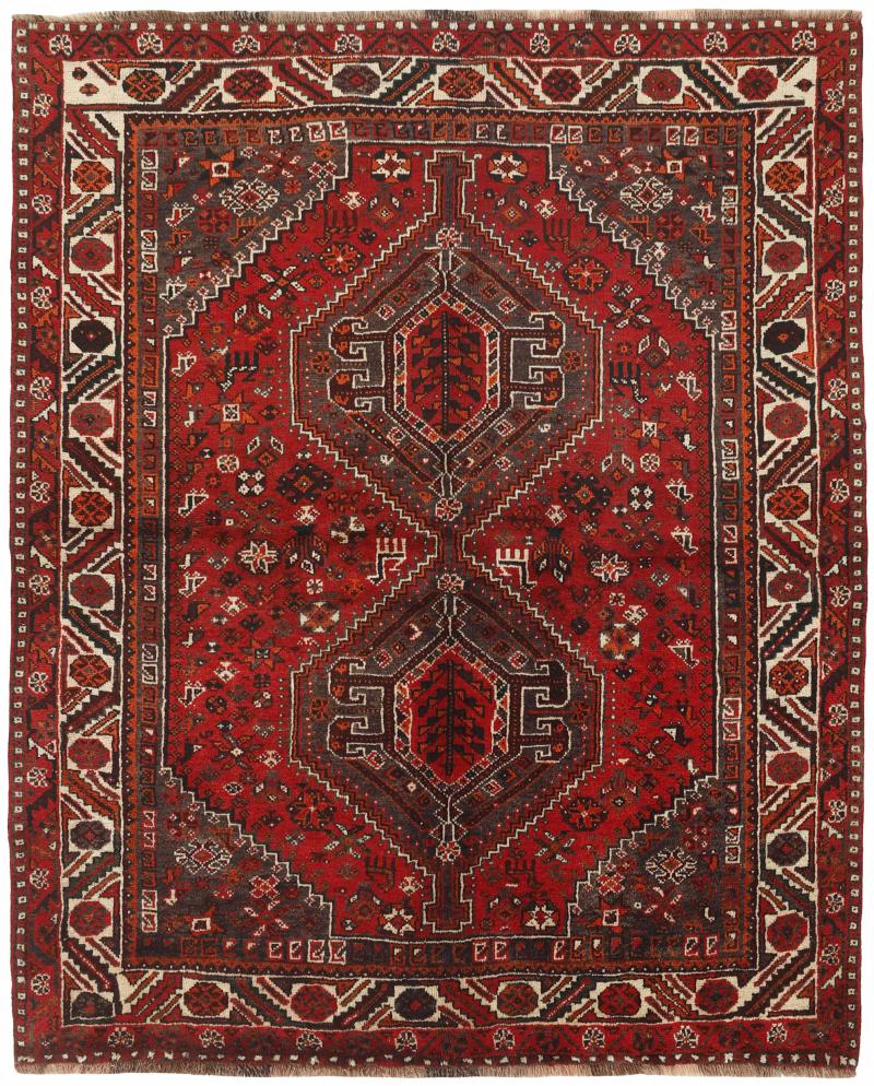 Tappeto persiano Shiraz 206x167 206x167, Tappeto persiano Annodato a mano