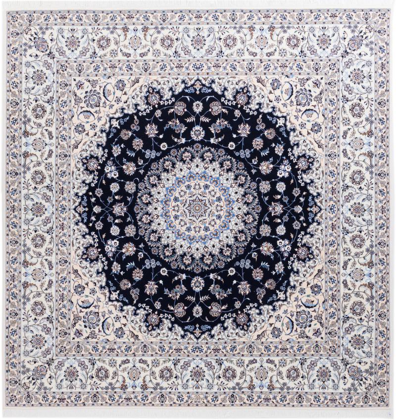 Persian Rug Nain 6La Signed 270x262 270x262, Persian Rug Knotted by hand