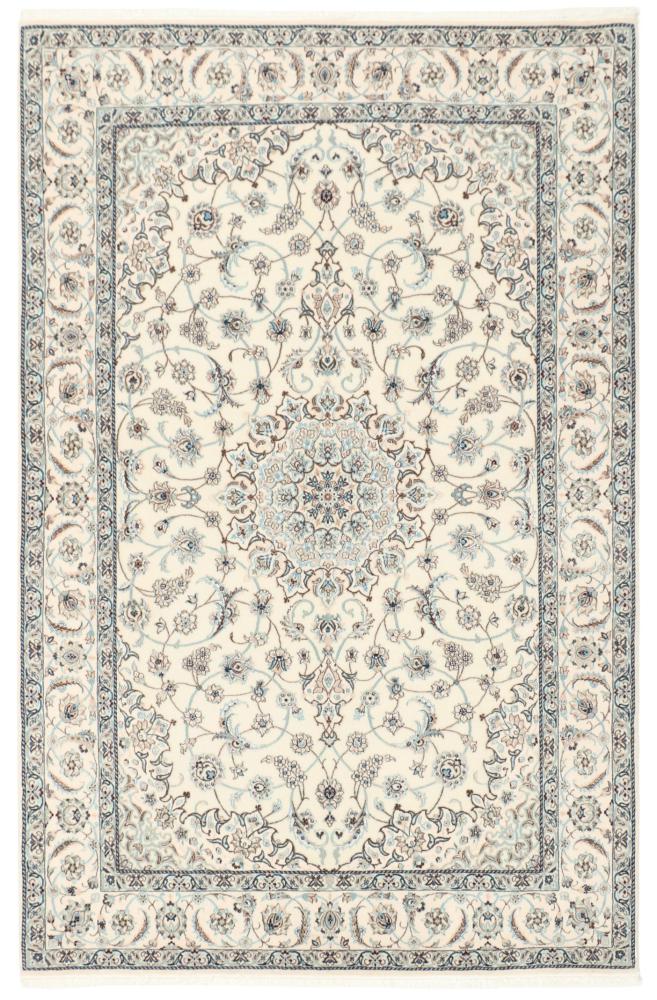  ペルシャ絨毯 ナイン 6La 199x129 199x129,  ペルシャ絨毯 手織り