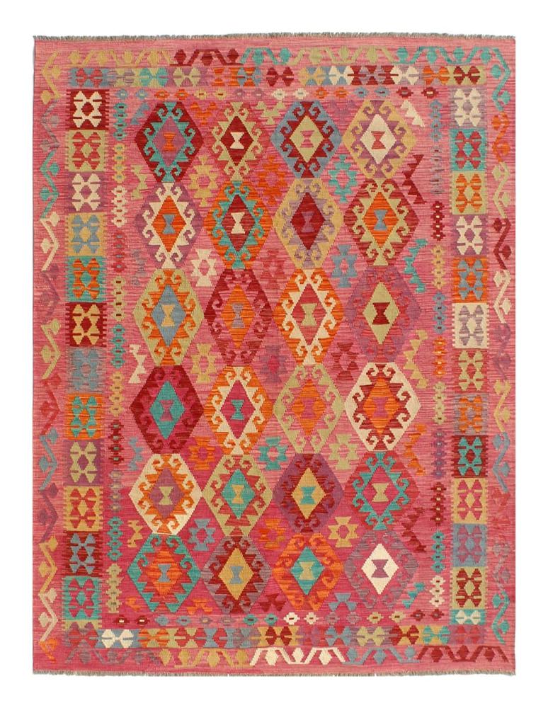Afghan rug Kilim Afghan 9'9"x6'9" 9'9"x6'9", Persian Rug Woven by hand