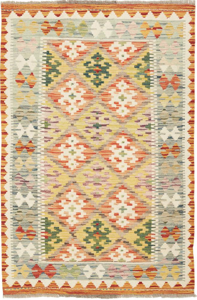 Afghaans tapijt Kilim Afghan 125x83 125x83, Perzisch tapijt Handgeweven