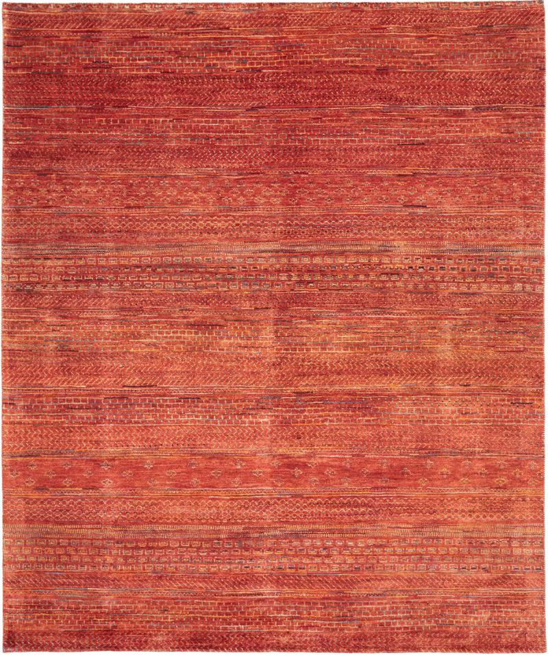 Pakistani rug Design Arijana 7'10"x6'6" 7'10"x6'6", Persian Rug Knotted by hand