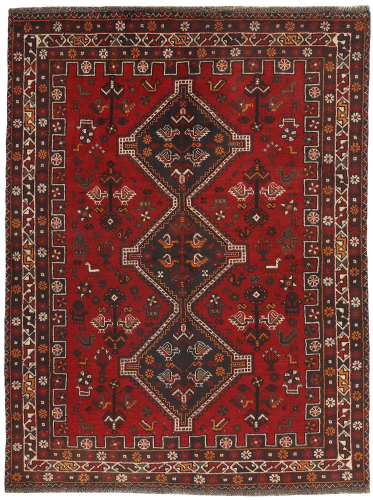 Persian Rug Shiraz 209x159 209x159, Persian Rug Knotted by hand