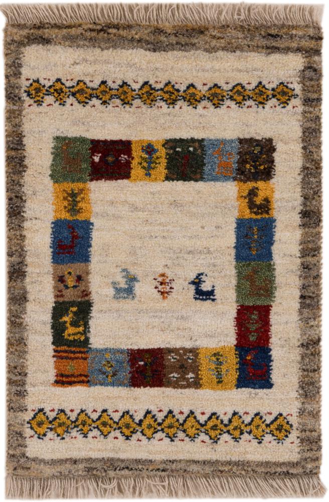 Tapis persan Persan Gabbeh 61x39 61x39, Tapis persan Noué à la main