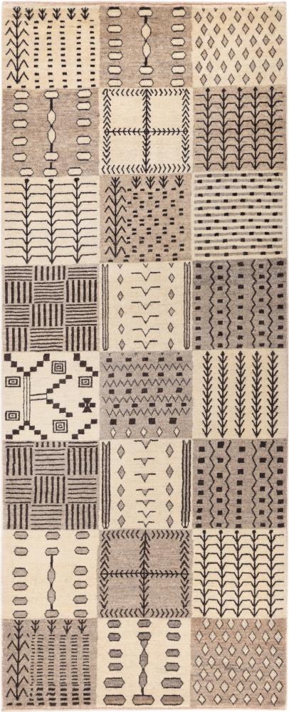 Alfombra persa Persia Gabbeh Loribaft 214x86 214x86, Alfombra persa Anudado a mano