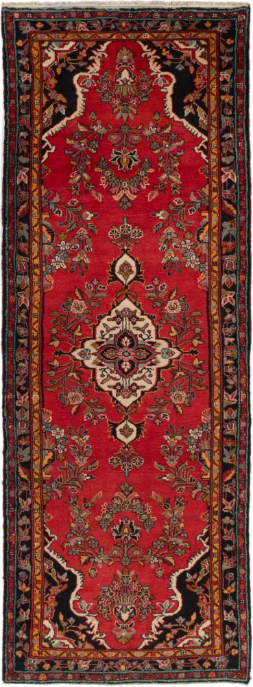 Perzisch tapijt Hamadan 323x114 323x114, Perzisch tapijt Handgeknoopte