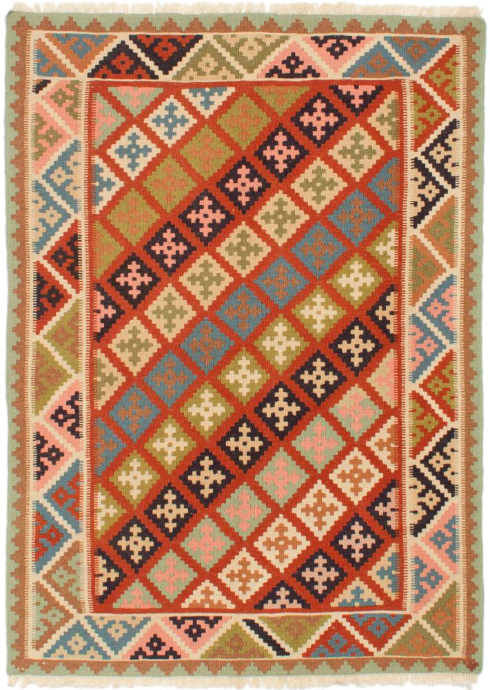 Tapete persa Kilim Fars 5'8"x4'0" 5'8"x4'0", Tapete persa Tecido à mão