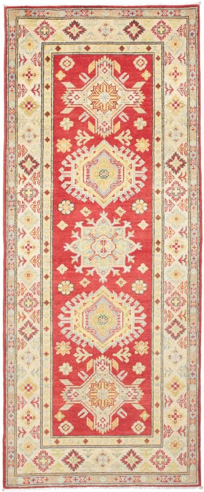 Afghan rug Kazak Limited 204x81 204x81, Persian Rug Knotted by hand