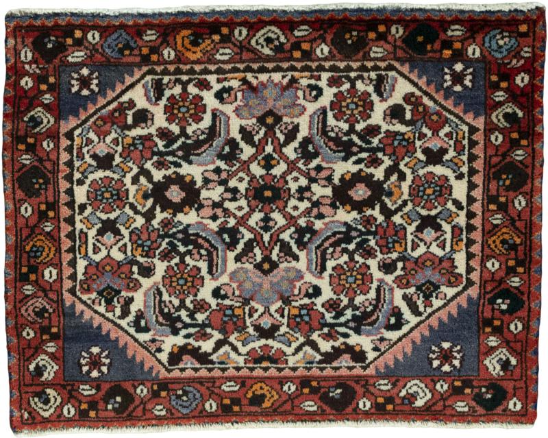 Tapis persan Rudbar 63x80 63x80, Tapis persan Noué à la main