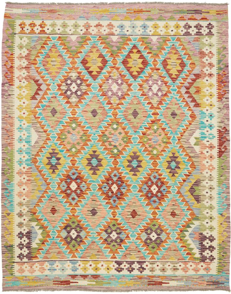 Tapete afegão Kilim Afegão 193x152 193x152, Tapete persa Tecido à mão