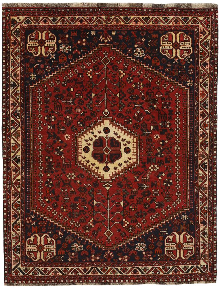 Persian Rug Shiraz 196x151 196x151, Persian Rug Knotted by hand