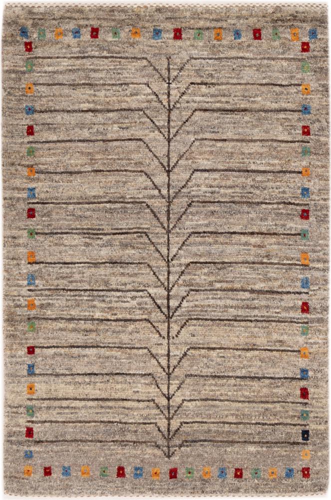 Tapete persa Persa Gabbeh Kashkuli Banafsheh 119x81 119x81, Tapete persa Atado à mão