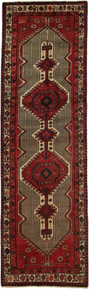 Persisk tæppe Meshkin 333x104 333x104, Persisk tæppe Knyttet i hånden