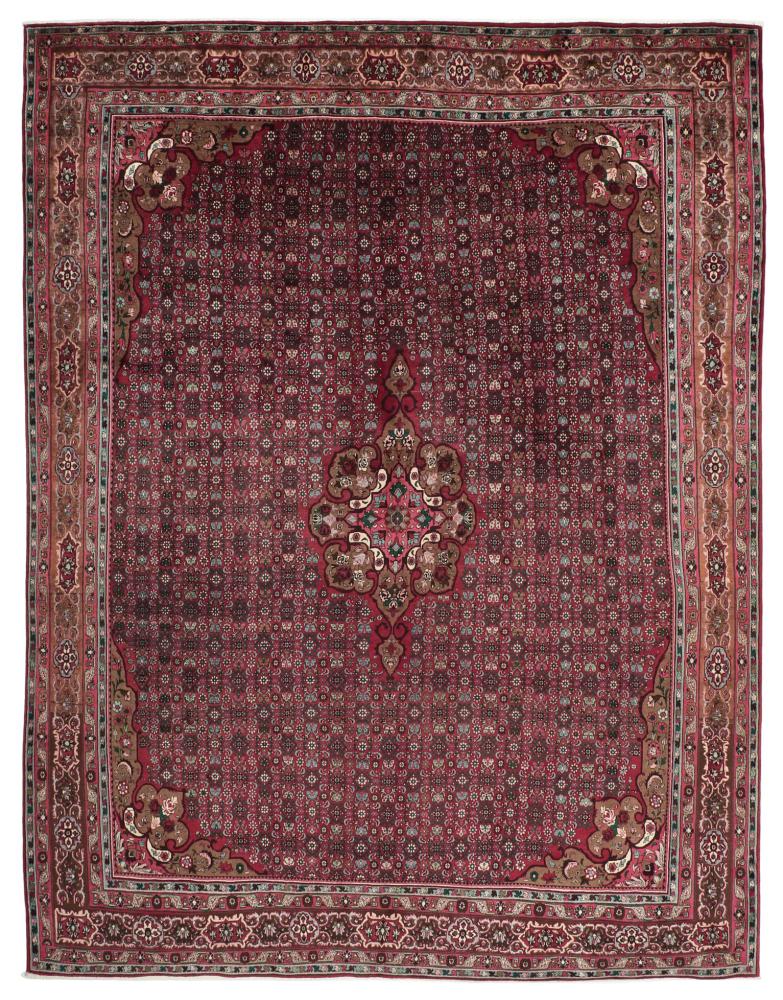 Persian Rug Bidjar Antique 12'10"x9'10" 12'10"x9'10", Persian Rug Knotted by hand