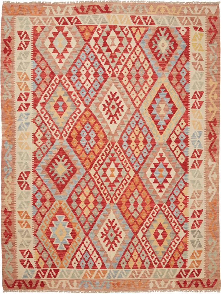 Tapete afegão Kilim Afegão 232x181 232x181, Tapete persa Tecido à mão