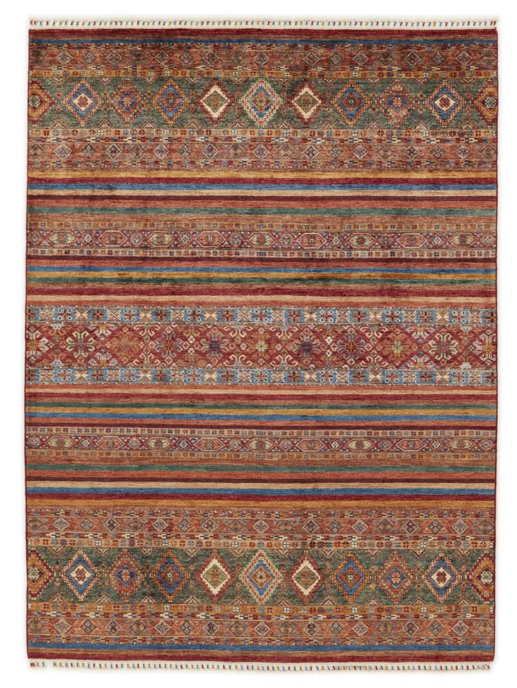 Afghan rug Arijana Shaal 235x177 235x177, Persian Rug Knotted by hand