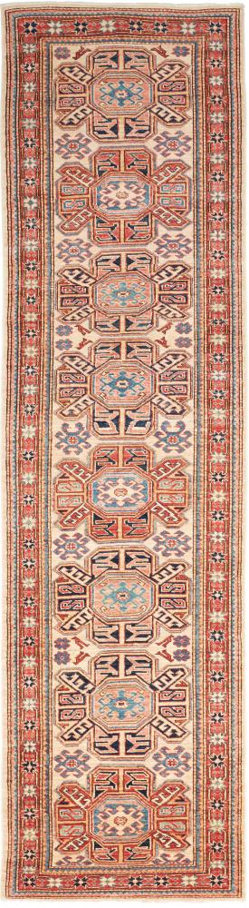 Afghan rug Kazak 285x77 285x77, Persian Rug Knotted by hand