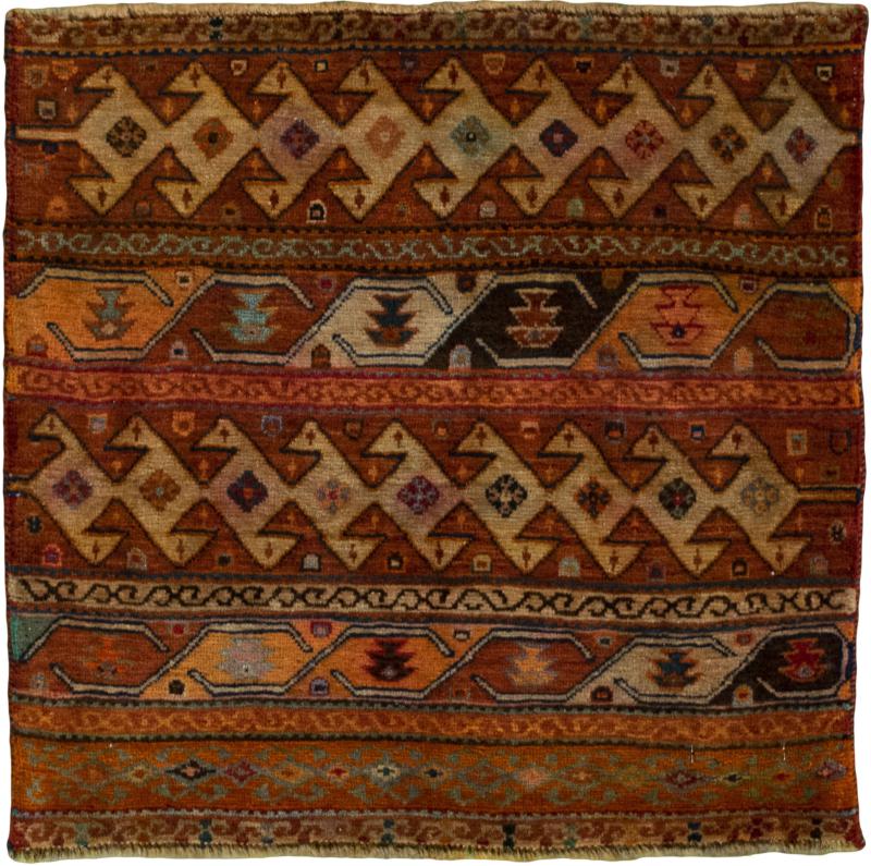 Perzisch tapijt Shiraz 58x59 58x59, Perzisch tapijt Handgeknoopte