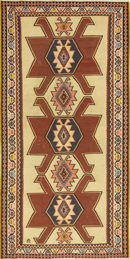 Tapete persa Kilim Fars Azerbaijan Antigo 320x160 320x160, Tapete persa Tecido à mão