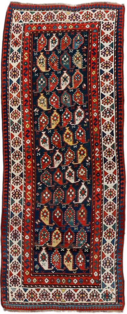 Russian rug Kazak Antique Genje 259x106 259x106, Persian Rug Knotted by hand