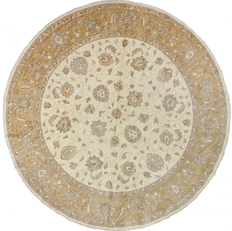 Tapis afghan Ziegler 306x304 306x304, Tapis persan Noué à la main