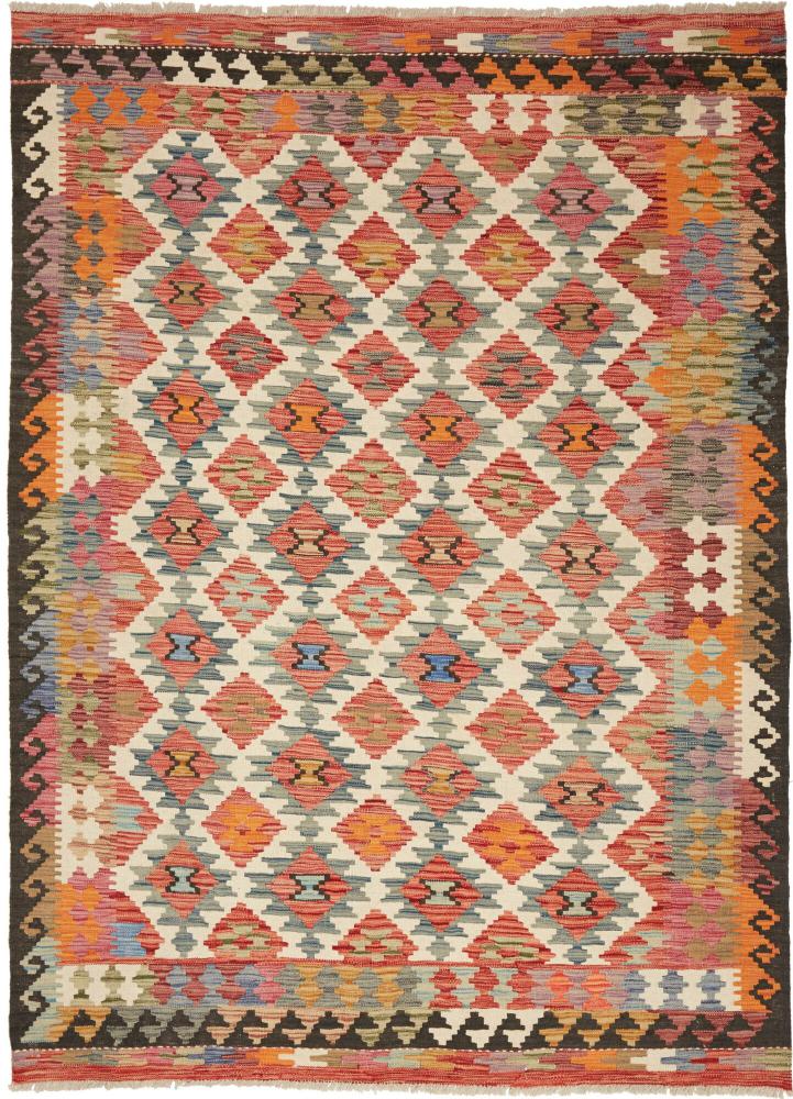 Tapete afegão Kilim Afegão 237x171 237x171, Tapete persa Tecido à mão