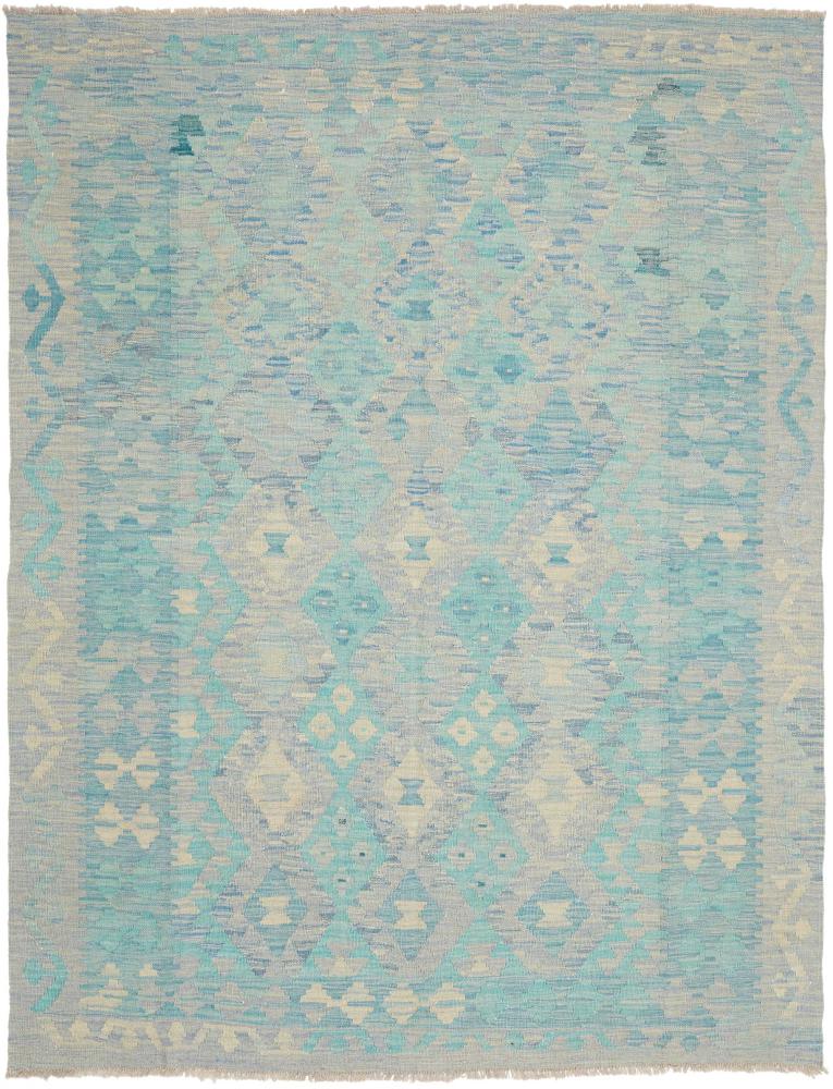 Afghanischer Teppich Kelim Afghan 6'8"x5'1" 6'8"x5'1", Perserteppich Handgewebt