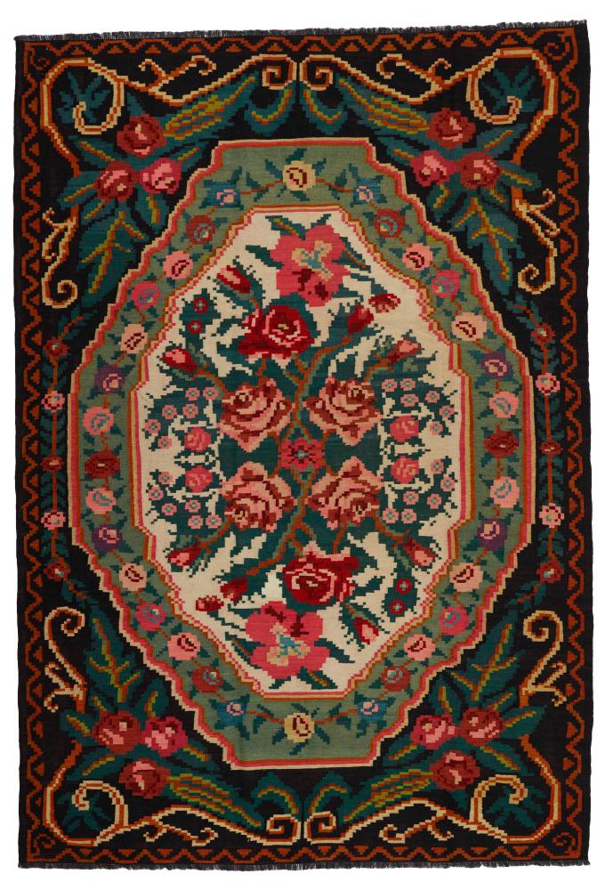  Kilim Rosen Antigo 304x211 304x211, Tapete persa Tecido à mão