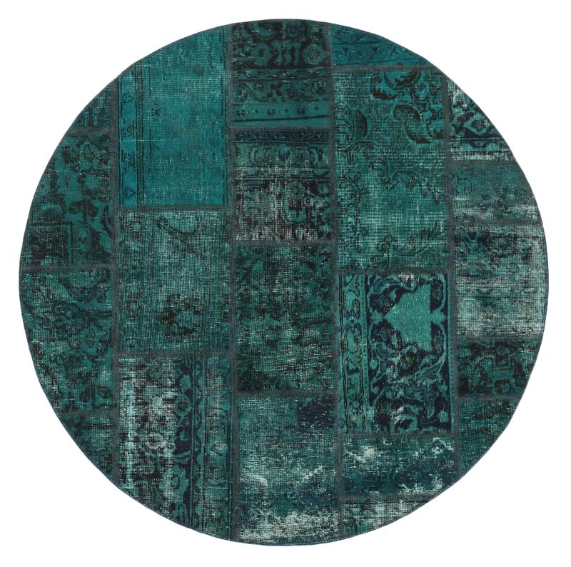 Persian Rug Patchwork 149x149 149x149, Persian Rug Knotted by hand