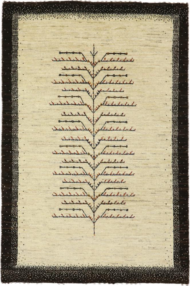 Perzsa szőnyeg Perzsa Gabbeh Loribaft Nature 4'11"x3'3" 4'11"x3'3", Perzsa szőnyeg Kézzel csomózva