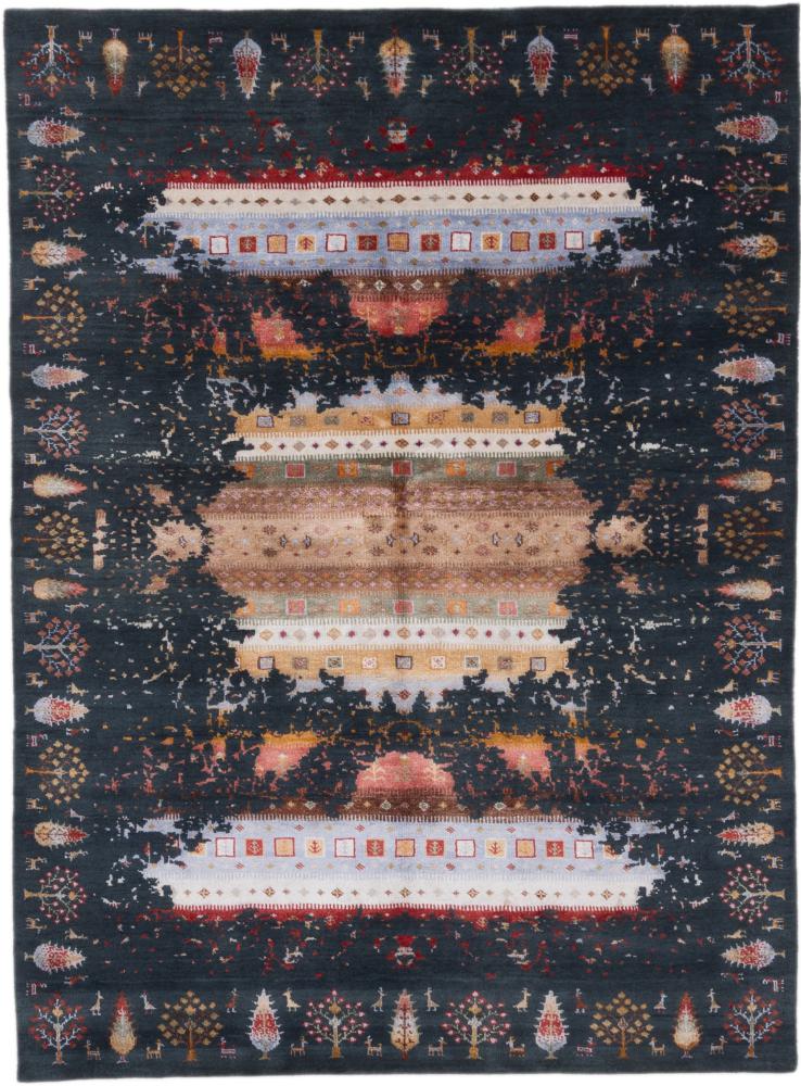 Tappeto indiano Gabbeh Loribaft 246x182 246x182, Tappeto persiano Annodato a mano
