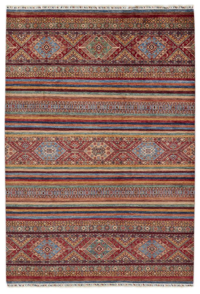 Tappeto Afgano Arijana Shaal 296x205 296x205, Tappeto persiano Annodato a mano