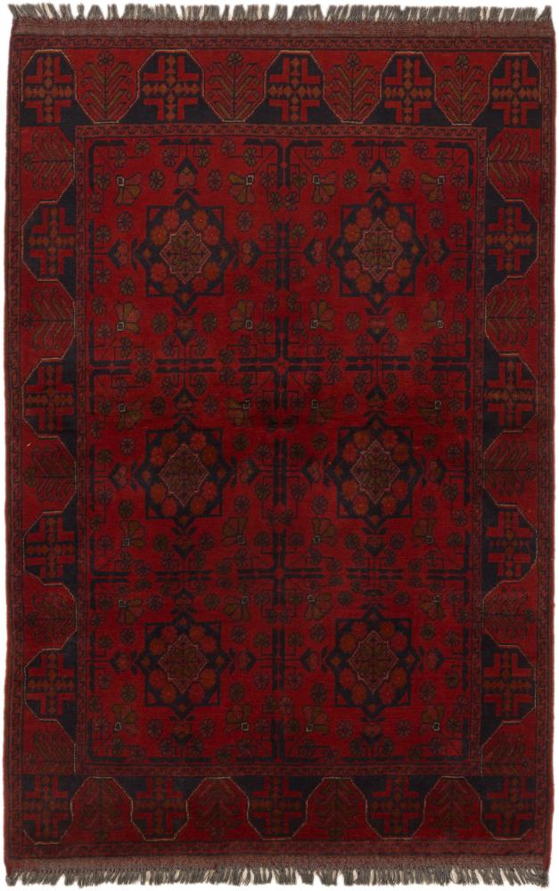 Afghan rug Khal Mohammadi 154x101 154x101, Persian Rug Knotted by hand