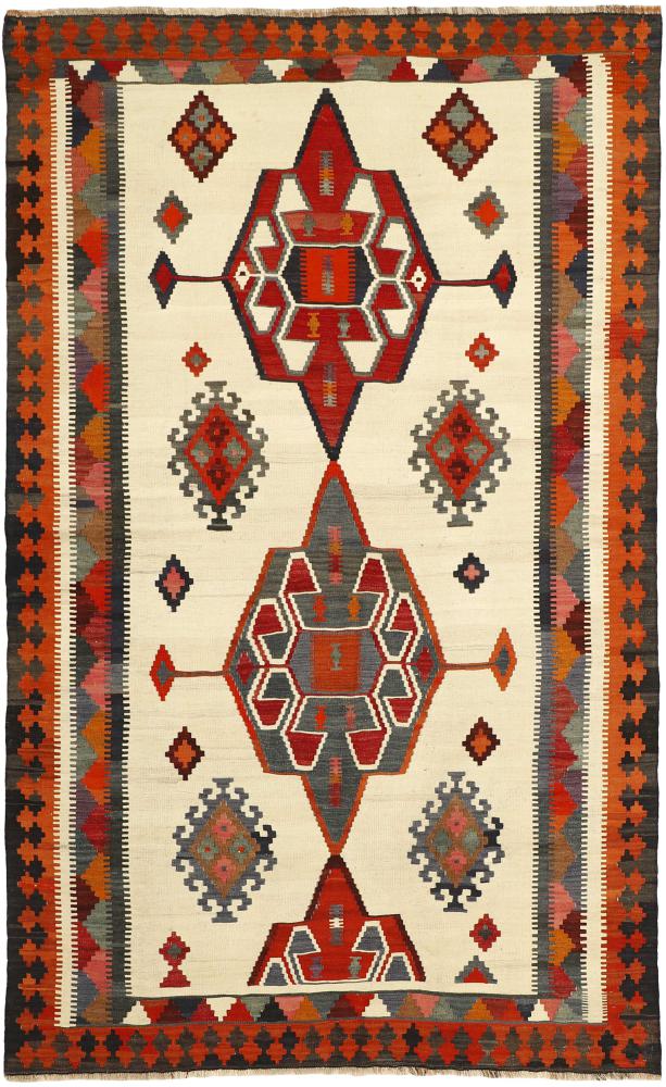 Tapete persa Kilim Fars Heritage 8'5"x5'0" 8'5"x5'0", Tapete persa Tecido à mão