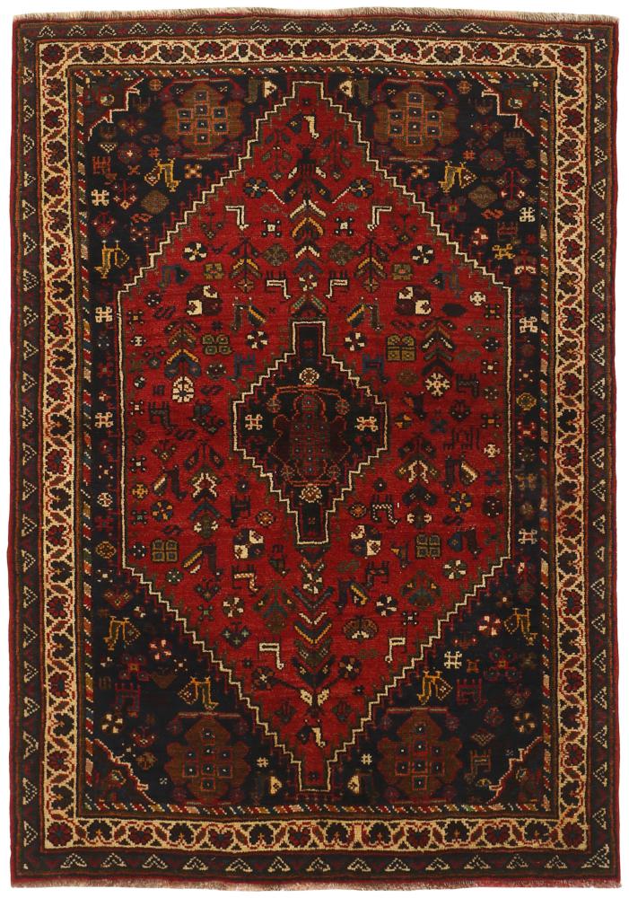 Persian Rug Shiraz 187x129 187x129, Persian Rug Knotted by hand