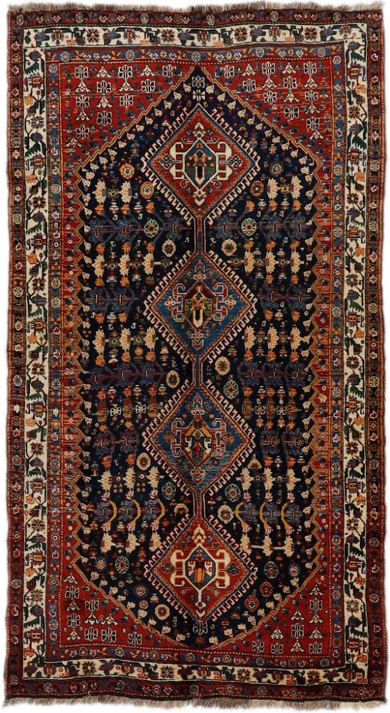 Persian Rug Shiraz Antique 261x139 261x139, Persian Rug Knotted by hand