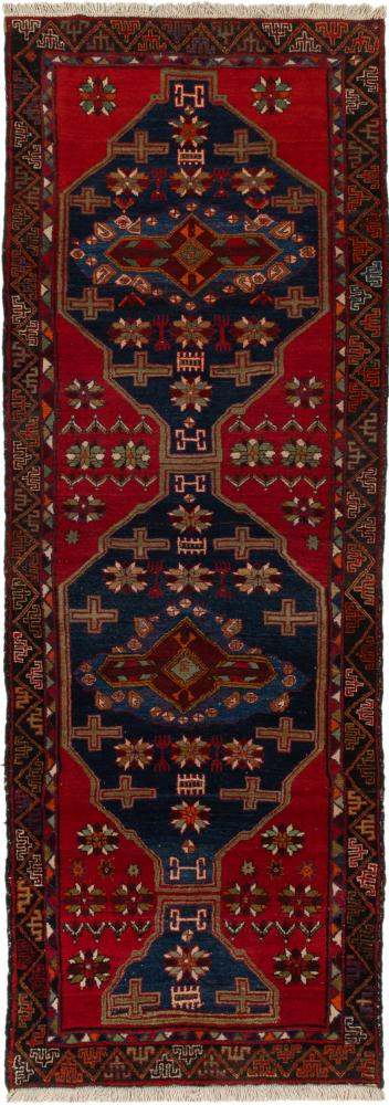 Persisk tæppe Koliai 344x122 344x122, Persisk tæppe Knyttet i hånden